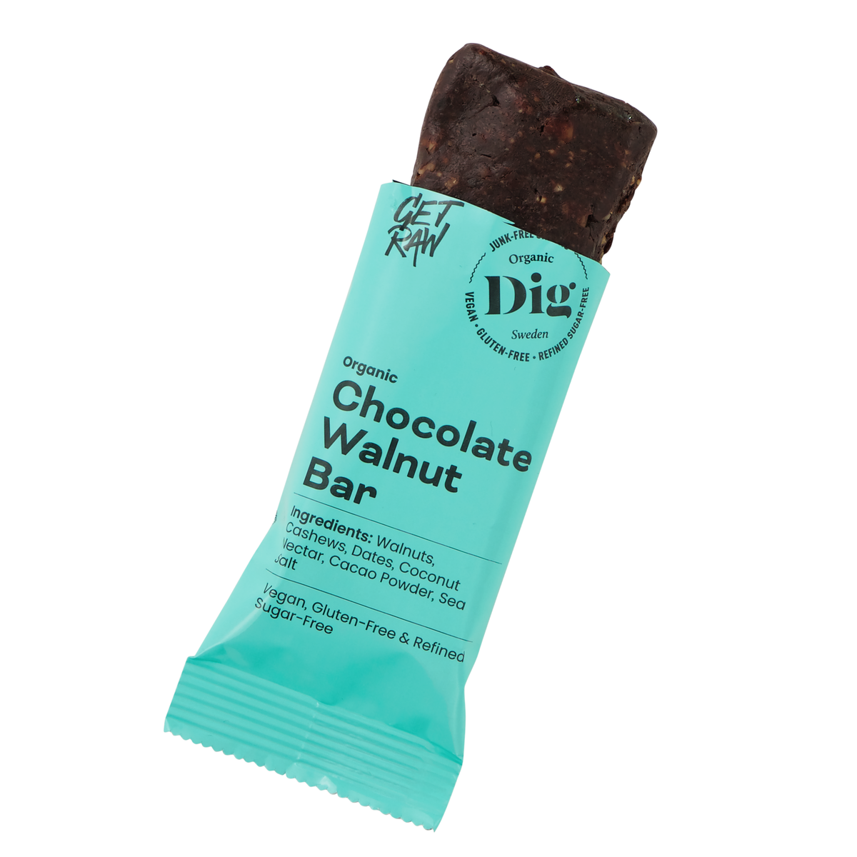 Chocolate Walnut Bar 12 x 42g – Dig
